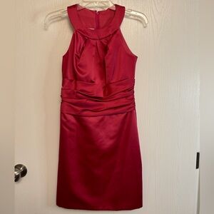 David’s Bridal Burgundy/Mauve Dress